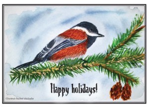 chestnut-backed chickadee